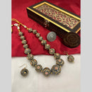 FS Collection Gold Plated Necklace Set