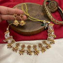 FS Collection Gold Plated Necklace Set