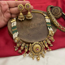 FS Collection Gold Plated Necklace Set