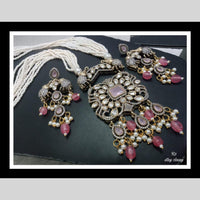 FS Collection Gold Plated Necklace Set