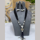 FS Collection Austrian Stone And Beads Long Necklace Set