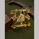 FS Collection Gold Plated Pota Stone Bracelet for Women