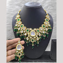 FS Collection Gold Plated Pota Stone And Beads Necklace Set