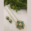 FS Collection Gold Plated Pearl Necklace Set