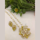 FS Collection Gold Plated Pearl Necklace Set