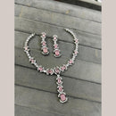 FS Collection American Diamond Necklace Set