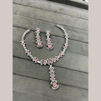 FS Collection American Diamond Necklace Set