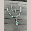 FS Collection American Diamond Necklace Set