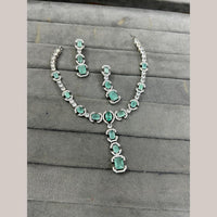 FS Collection American Diamond Necklace Set
