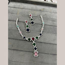 FS Collection American Diamond Necklace Set
