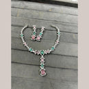 FS Collection American Diamond Necklace Set