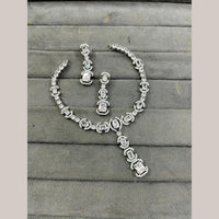 FS Collection American Diamond Necklace Set