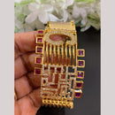 FS Collection Gold Plated Austrian Stone Openable Bracelet