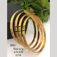 FS Collection Gold Plated Bangle Set