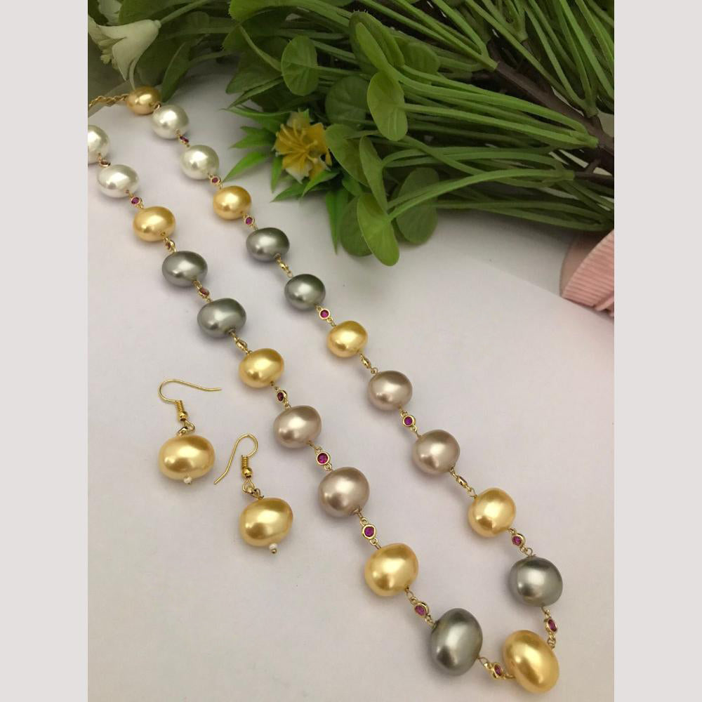 FS Collection Beads Long Necklace Set