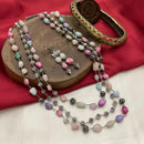 FS Collection Beads Multi Layer Long Necklace Set