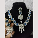 FS Collection Gold Plated Pota Stone And Beads Necklace Set