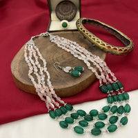 FS Collection Beads Multi Layer Long Necklace Set