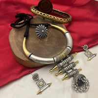 FS Collection 2 Tone Plated Necklace