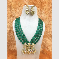 FS Collection Kundan and Beads Necklace Set