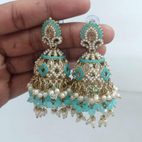 FS Collection Designer Pearl Jhumkas