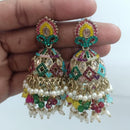 FS Collection Designer Pearl Jhumkas