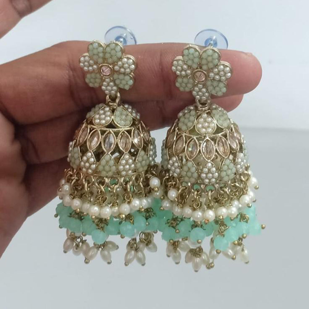 FS Collection Designer Pearl Jhumkas