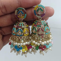FS Collection Designer Pearl Jhumkas