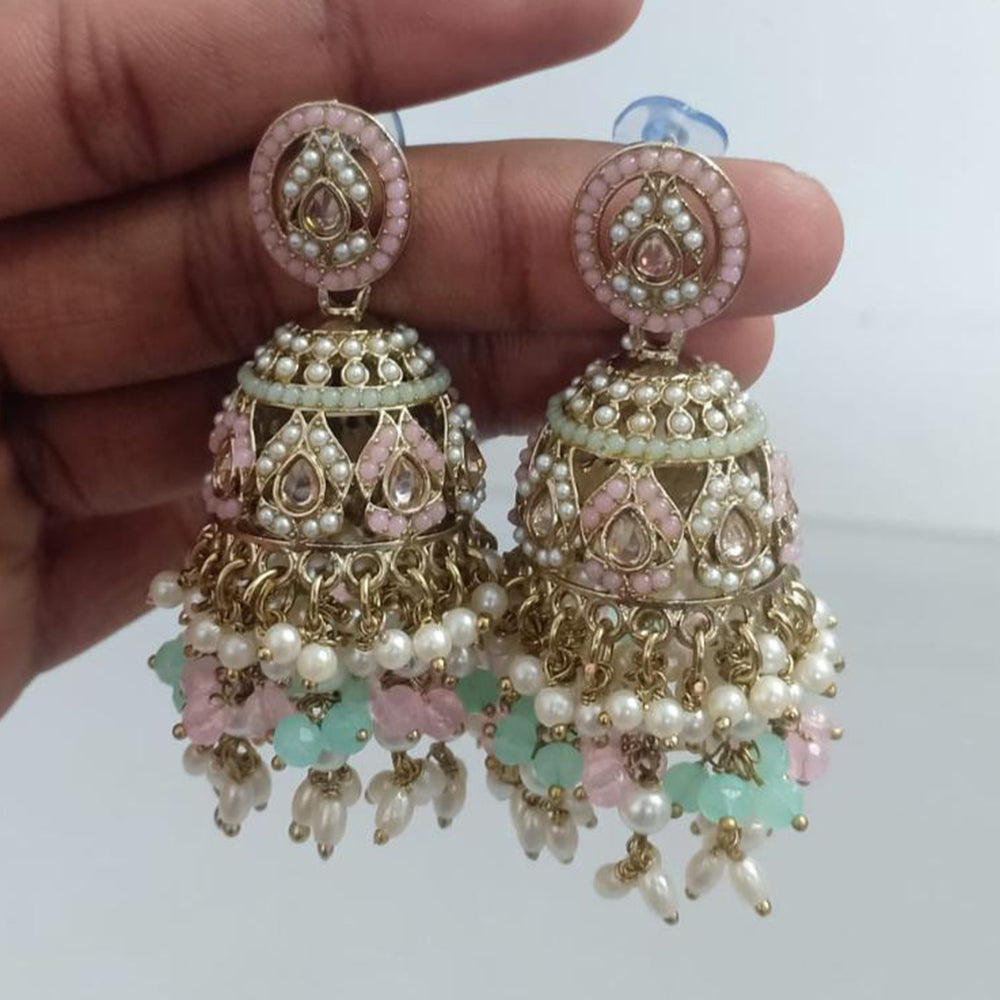 FS Collection Designer Pearl Jhumkas