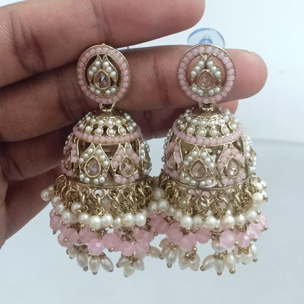 FS Collection Designer Pearl Jhumkas