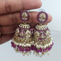 FS Collection Designer Pearl Jhumkas