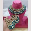FS Collection Necklace Set with Austrian Crystal Stone and Matching Earrings