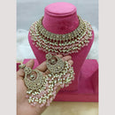 FS Collection Necklace Set with Austrian Crystal Stone and Matching Earrings