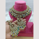 FS Collection Necklace Set with Austrian Crystal Stone and Matching Earrings