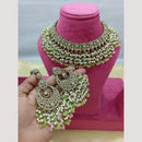 FS Collection Necklace Set with Austrian Crystal Stone and Matching Earrings
