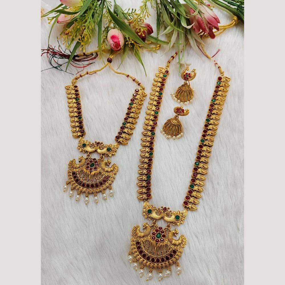 FS Collection Pota Stone Necklace Combo Set