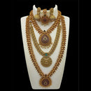 FS Collection Pota Stone Necklace Combo Set