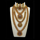 FS Collection Pota Stone Necklace Combo Set