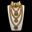 FS Collection Pota Stone Necklace Combo Set