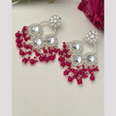 FS Collection Designer Kundan And Pearl Dangler Earrings
