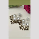 FS Collection Designer Kundan And Pearl Dangler Earrings