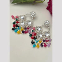 FS Collection Designer Kundan And Pearl Dangler Earrings