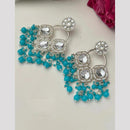 FS Collection Designer Kundan And Pearl Dangler Earrings