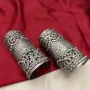 FS Collection Elegant Ethnic Oxidised Plated Openable Bangle Set