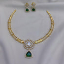 FS Collection Elegant Crystal Stone Necklace Set