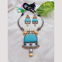 FS Collection 2 Tone plated Elephant Design Necklace Set