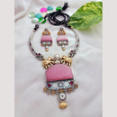 FS Collection 2 Tone plated Elephant Design Necklace Set