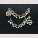 FS Collection Pearl Jhumki Kanchain Earrings