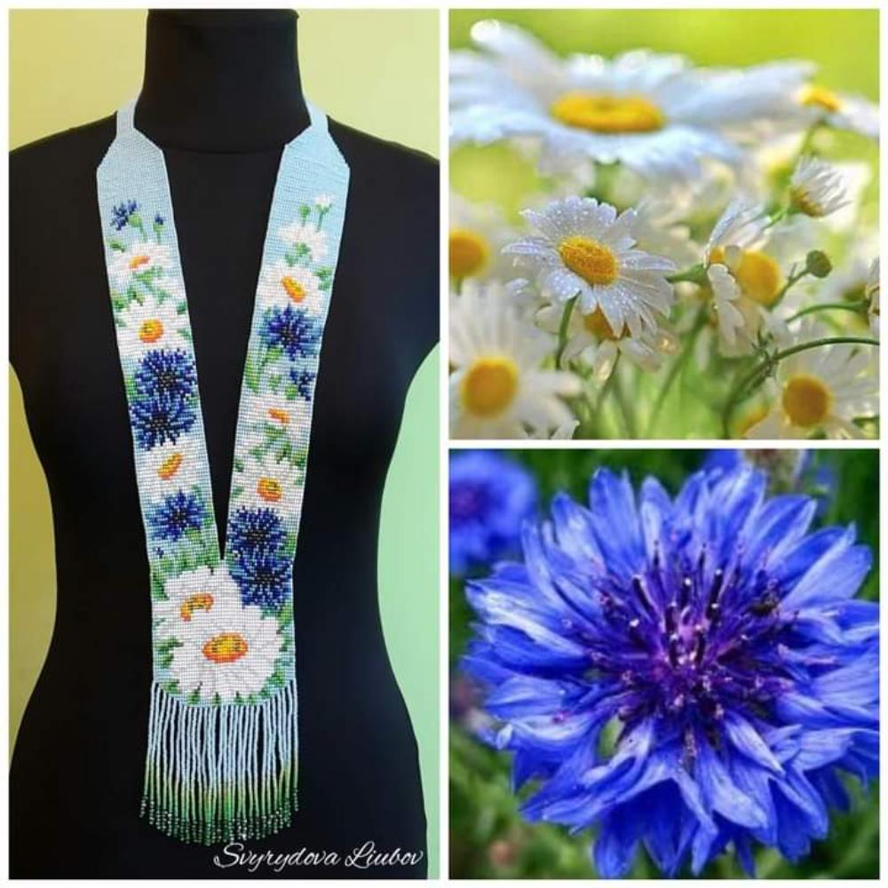 FS Collection Handcrafted Tiny Beaded Long Necklace Unique Style in Every Bead