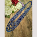 FS Collection Handcrafted Tiny Beaded Long Necklace Unique Style in Every Bead